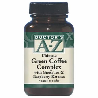 Doctor's A-Z Green Coffee Complex with Green Tea & Raspberry Ketones 60 veggie caps