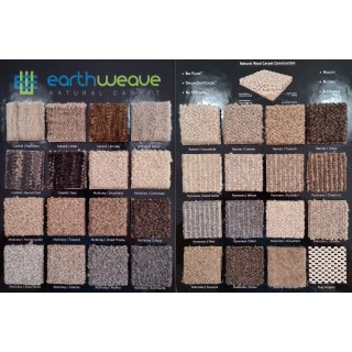 Earth Weave Carpet/Rug* Samples Kit